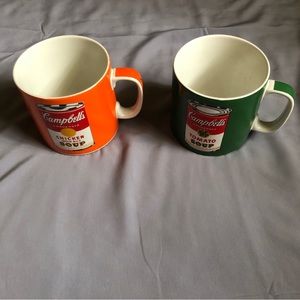 Andy Warhol Campbell’s Soup Mugs